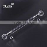 Traditional White Zinc Alloy Glass Knobs for Dressers thumbnail-1