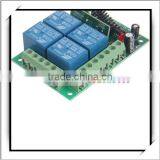 CDR-4L 260-433MHz 12V 4-Channel Wireless Universal Remote Receiver Controller thumbnail-6