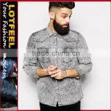 High quality wholesale denim man shirt for mans (LOTS083)