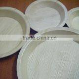 Different Size Dinner Set Round Areca Leaf Plates for Sale