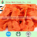 dried carrot rount cut