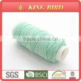 Best sell latex rubber thread spandex thread elastic thread colorful rubber sewing thread