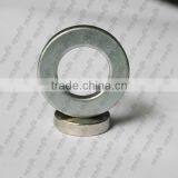 Ring Neodymium Magnet 1 1/2 " x 3/4 " x 1/8 "coted Zinc for Electronic Cigarette thumbnail-1