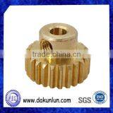 CNC Turning Customzied Brass Pinion/Brass Gear