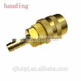 Usa Type Quick Coupler, Air Quick Coupler for Hose Barb 1/4" -3/8" BSPT Thread thumbnail-1