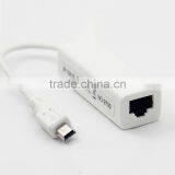 10/100 Mbps 2.0 ADAPTATEUR USB VERS ETHERNET RJ45 for Tablet PC Windows Mini Usb to Rj45 Micro USB to RJ45 Ethernet Cable Adapte thumbnail-1