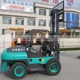 Chinese Factory Price 4000Kg Off Road Forklift thumbnail-4
