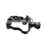 China Factory Selling Led Headlamp 2x18650 Rechargeable Li-ion Batteries Ultrabright XML-T6 LED Headlamp thumbnail-5