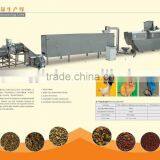 Co-extruded pet food procution line