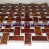 NATURAL COLOR MULTI RED ONYX MOSAIC TILES COLLECTIONS thumbnail-2