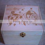 High Quality New Design Handmade Customized Unfinished Wooden Essential Oil Bottle Box With Empressed Logo thumbnail-6
