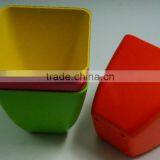 Factory Hot Sale Bio Bamboo Fibre Flower Pot thumbnail-3