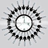 Starburst Decorative Metal Wall Clock/Buy Metal Wall Clock