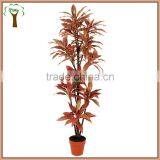 Artificial Red Wide Leaf Dracaena Plant for Indoor Decoration thumbnail-1