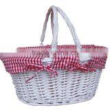 Cheap Handle Basket Wicker Fruit Basket Type Gift Basket thumbnail-5