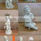 Wholesale Garden Ornaments Polyresin Child Angel Statues thumbnail-6