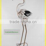 Garden Status Metal Crane Home Garden Decoration Big Bird thumbnail-2