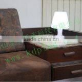 PE Material Rotational Moulding Plastic Modern LED Hotel Desk Lamp thumbnail-1