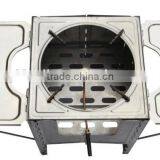 Outdoor Camping Stainless Protable Charcoal and Gas Bbq Stove With Carry Bag thumbnail-6