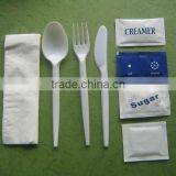 Inflight Plastic Cutlery With Condiment thumbnail-1