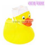 Custom Rubber Duck , OEM Funny Baby Rubber Duck Toy, Baby Rubber Duck Bath Toy From Dongguan ICTI Factory thumbnail-3