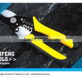 7" Practical Milling Tooth Cable Wire Stripper Cutter Peeling Pliers Durable Kit/wire Stripper Multi Tool