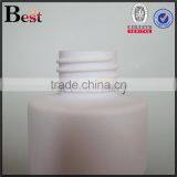 Cosmetic Screen Printing Flat Shoulder Beard Oil Pomade Shampoo Detergent Lotion White Aluminum Pump 200ml Plastic Bottle thumbnail-4