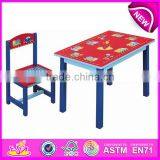 2015 New Design Cheap Home Work Table Study Table,Cheap Wooden Toy Table for Children,High Quality Wooden Study Table W08G023 thumbnail-6