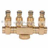 Solid Brass EU Standard Quick Hose Connector 1/2" 5/8" 3/4" Hose Regular High Quality Big Quantity Hose Connector thumbnail-1