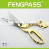 S8-1011A 9.5 Inch Stainless Steel Blades With Zinc Alloy Handle Scissors For Cutting Fabric thumbnail-2