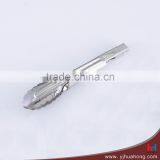 Mirror Full Stainless Steel BBQ Serving Food Tongs (HFT-SS01E) thumbnail-1