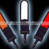 LED Light Up Reflective Dog Tags