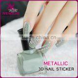 New Air Hot Sale Metallic 3D Nail Sticker thumbnail-3
