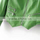 2016 High Quality Guangzhou Wholesale New Fashon Green Women Jacket Model thumbnail-2