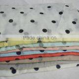 2017 Fashion Summer Spring New Popular Chiffon Viscose Rayon Print Dot Shawl Scarf thumbnail-4