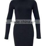 OEM China Long Sleeve Bandage Party Dress for Young Ladies thumbnail-4