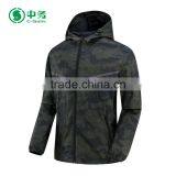 Fashion Design Lightweight 100% Polyester Outdoor Camo Running Sports Jacket for Men thumbnail-3