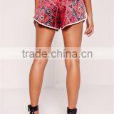 Custom Design Floral Print Hot Shorts Sports Waistband Printed Runner Shorts Multi thumbnail-5