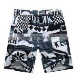 Black Breathable Camo Shorts for Men thumbnail-3