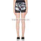 China Wholesale Casual Women Yoga Pants Fashion Women Sportwear Custom Women Shorts thumbnail-3