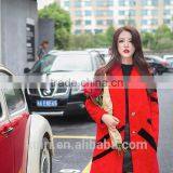 2016 Winter 100% Real Rex Rabbit Fur Coat Women's Genuine Rex Rabbit Fur Coat Long Style Fashion thumbnail-6