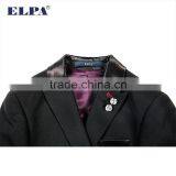 ELPA NXB0075 Designer 3 Piece Fancy Tailor Made Slimming Black Red Boys Suits thumbnail-6