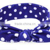 Fashionable Kids Printed Cross Baby Girls Hairband Children Hair Accessories thumbnail-4