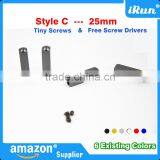 (MOQ:100pcs) Metal Screw on Aglet Lace Tips for Sneaker Shoes - Metal Aglets for Yeezy Shoelaces Tips DIY Replacement Screw on thumbnail-4