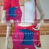 Thai Handmade Shoulder Bag Elephant Bag thumbnail-1