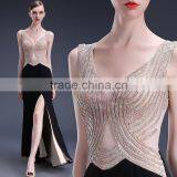 New Fashion Evening Dress Long Summer Dance Show Catwalk Show Host Dress for Sexy Woman thumbnail-1