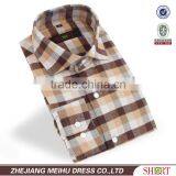 Plaid Check Male Flannel Shirt thumbnail-1