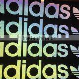 Silk Screen Printing Logo Transparent PET Glass Beads Reflective Rianbow Film thumbnail-3