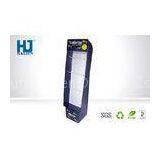 Colorful Mobile Phone Cover Custom Cardboard Display With Hooks , Show Display Rack thumbnail-1