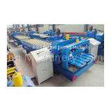 45# Steel Roof Glazed Tile Roll Forming Machine With Chrome Plated